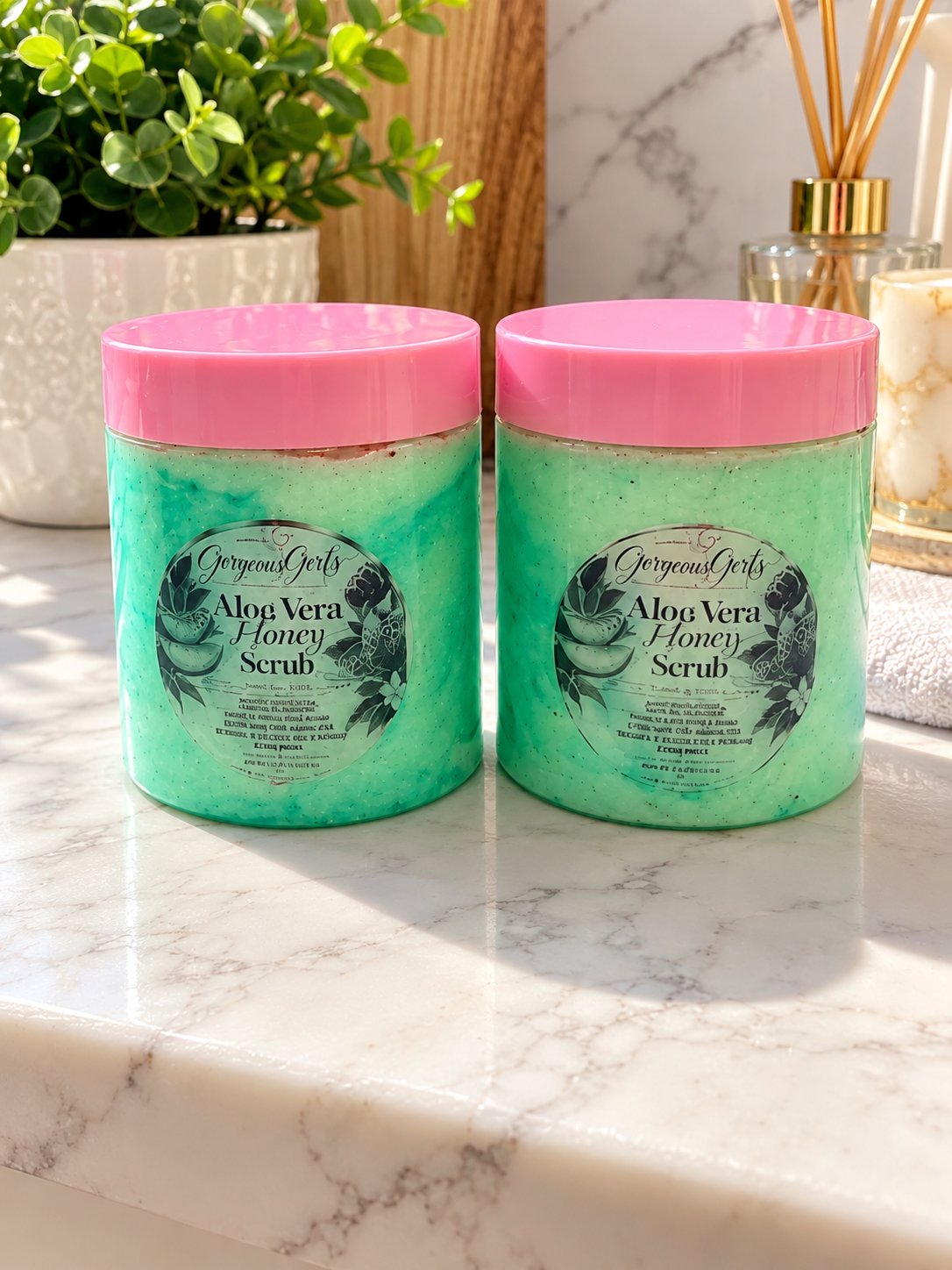 Aloe Vera Honey Scrub