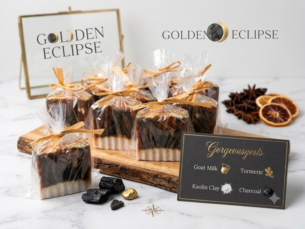 Golden Eclipse soap
