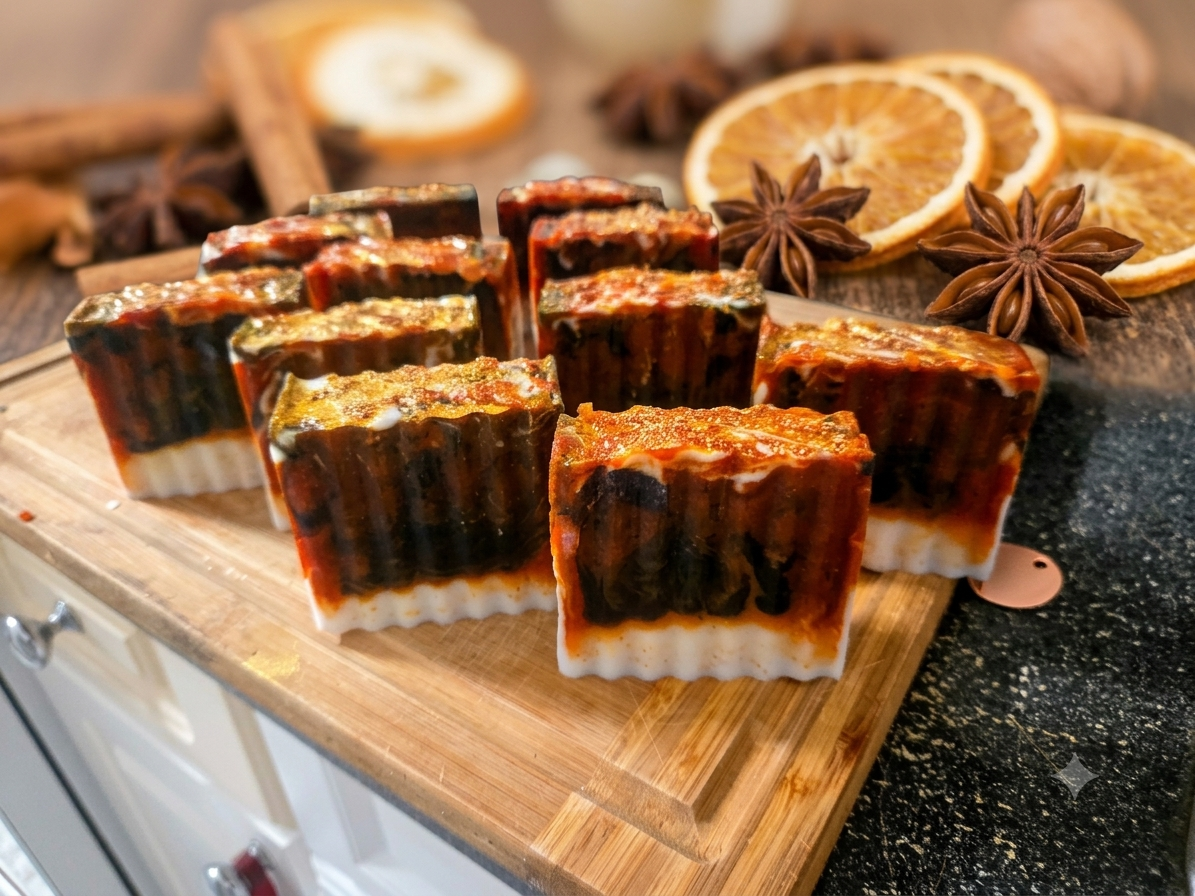 Golden Eclipse soap