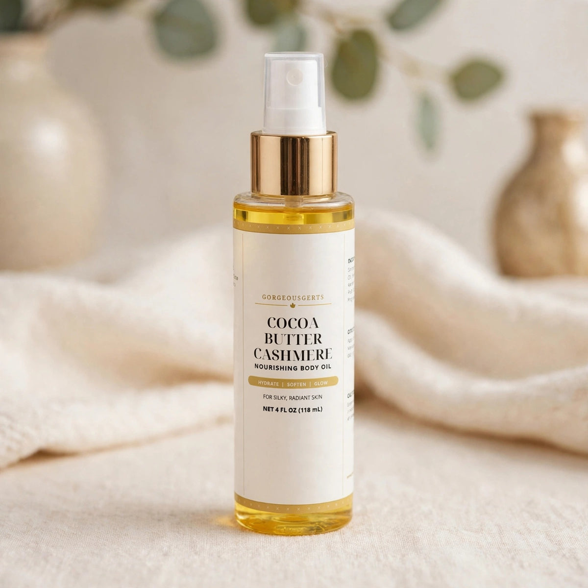Cocoa Butter Cashmere Nourishing Body Oil