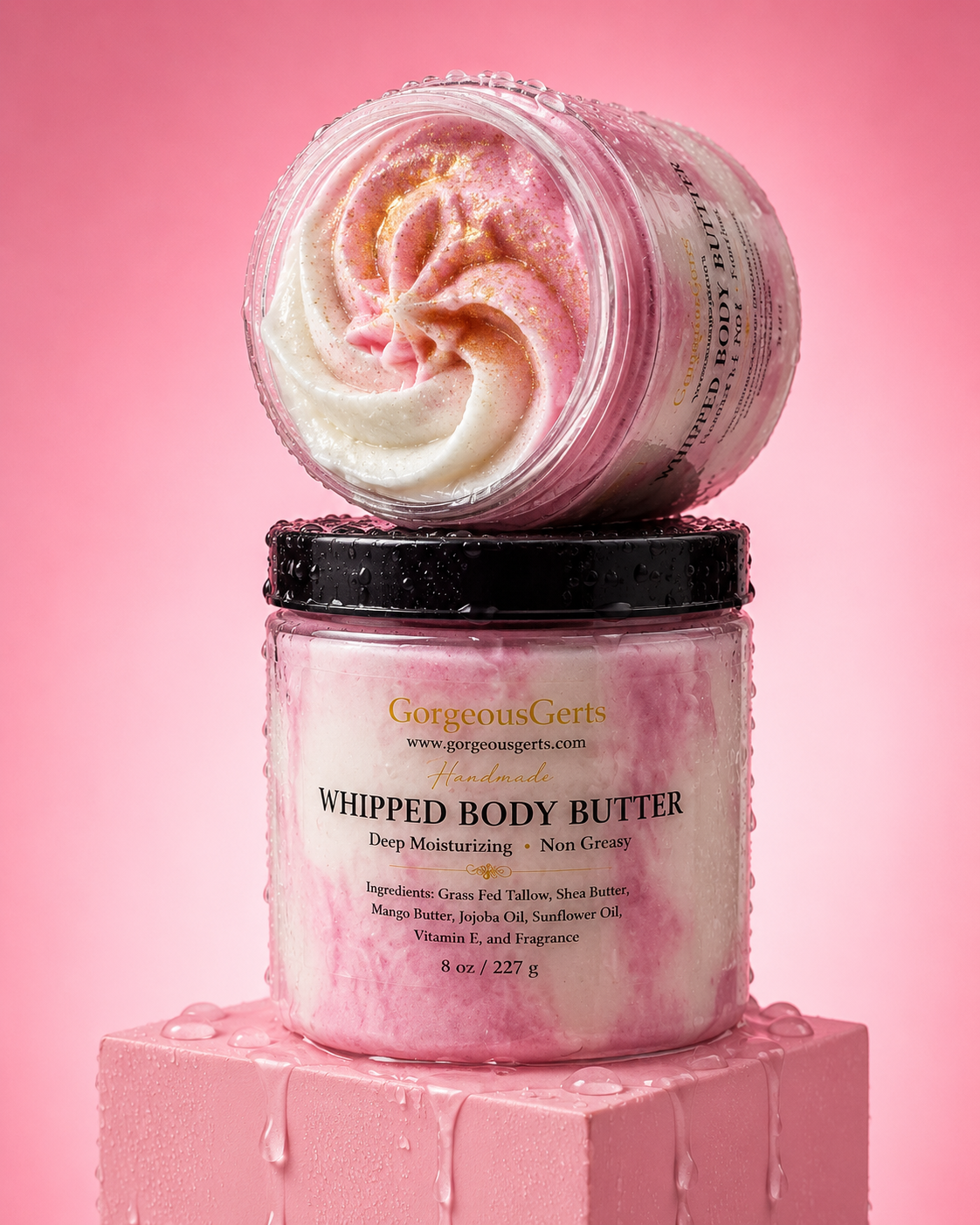 Whipped  body butter
